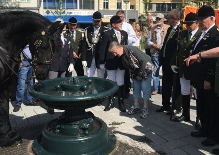 Pferdetränke eingeweiht