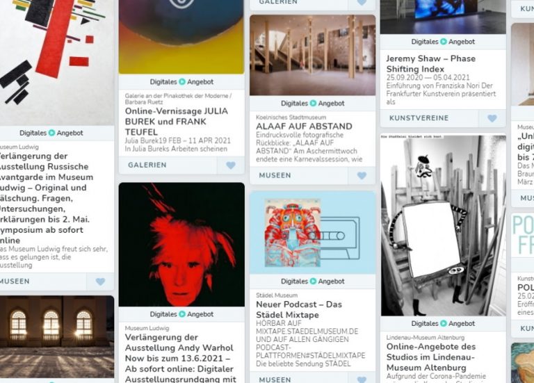 Kunst im Web
